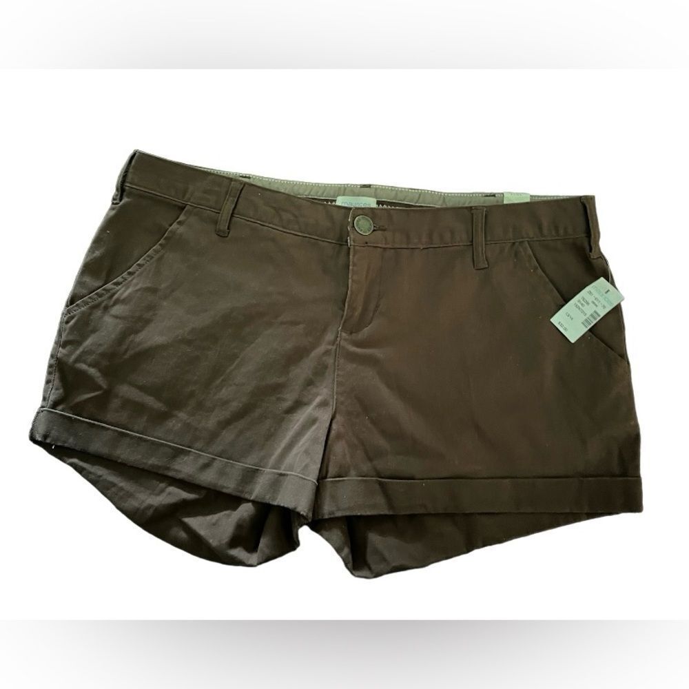 MAURICES BROWN SHORTS WOMENS SIZE 13/14​  NEW
